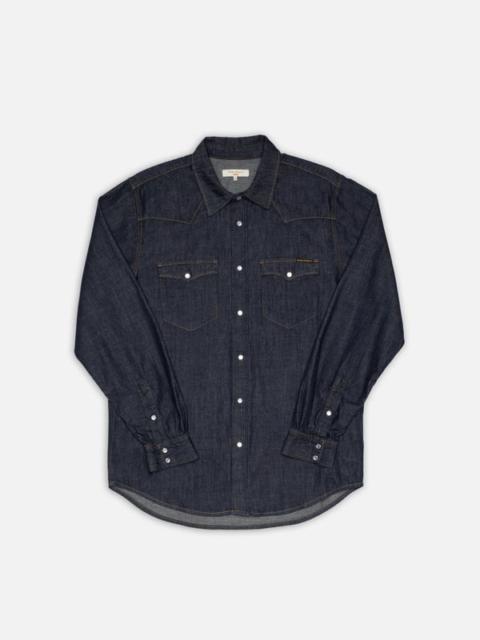 Nudie Jeans George Rinsed Denim Shirt