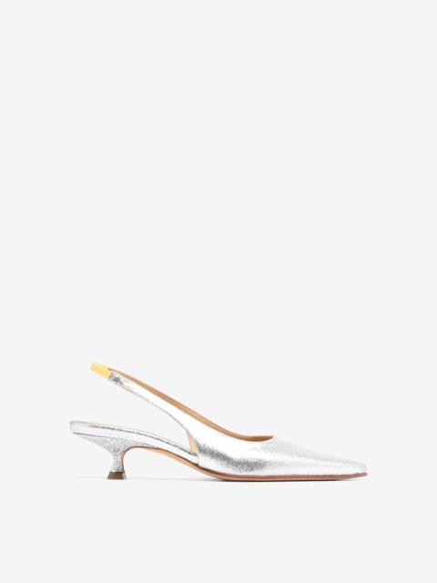 MM6 Maison Margiela Glitter slingbacks
