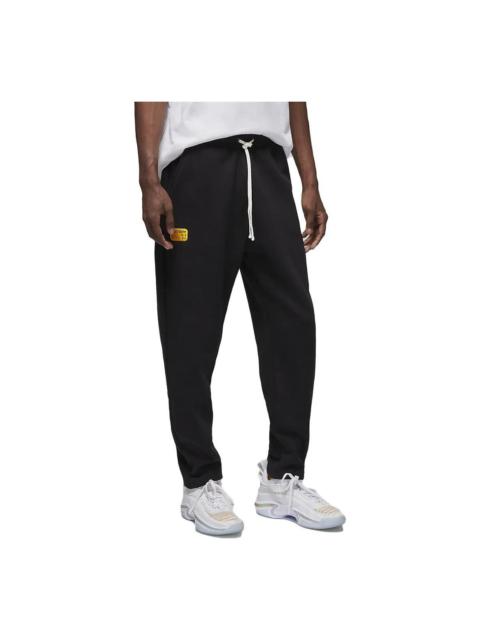 Jordan Air Jordan Solid color velvet legged Pants 'Black' DX0604-010