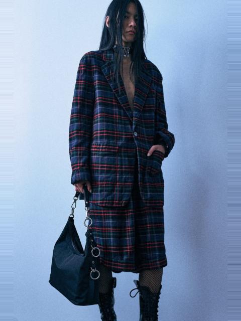 R13 Ragged Blazer With Piping
