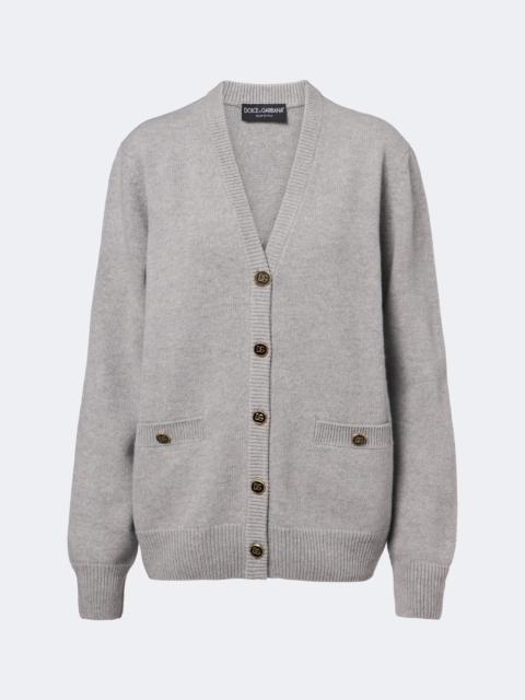 Dolce & Gabbana DG virgin wool cardigan