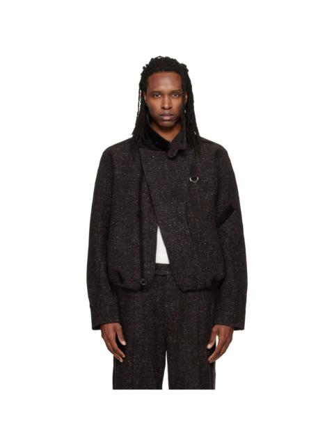 NULLUS Gray Layered Placket MK3 Jacket