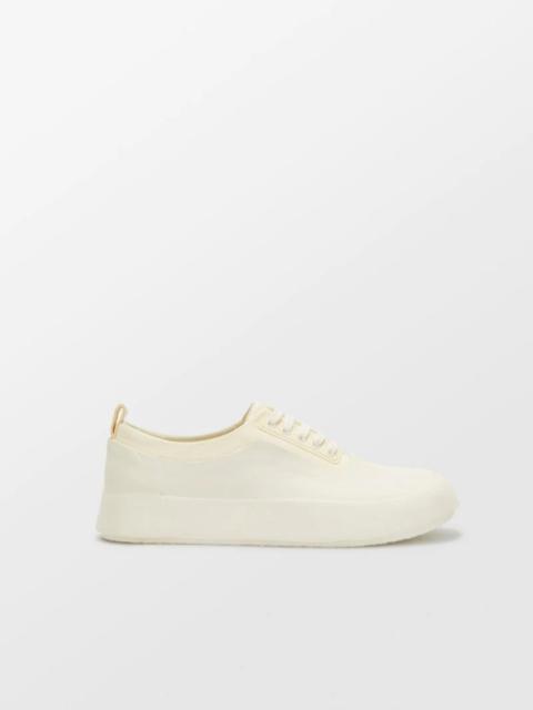 LEATHER MIX LOW TOP SNEAKER