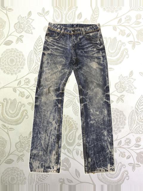 Other Designers Bleach × Vintage - INTERROGATION BLEACH DENIM JEANS AVANT GARDE