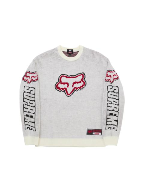 Supreme Supreme Fox Racing Sweater White