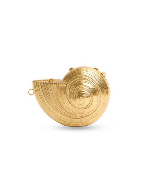 SIMKHAI Women's Marion Metal Shell Crossbody Clutch - Gold