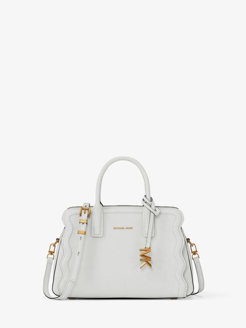 MICHAEL KORS Laila Extra-Small Pebbled Leather Convertible Crossbody Bag