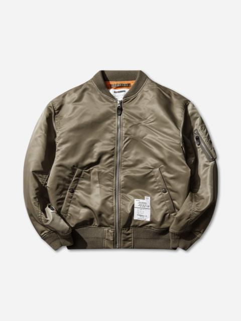 NEIGHBORHOOD Men's MA-1 Flight Jacket MOD Olive Drab