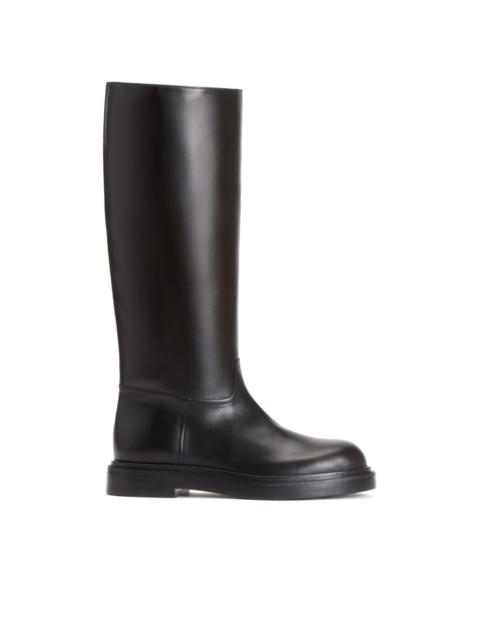 FABIANA FILIPPI leather knee-high boots
