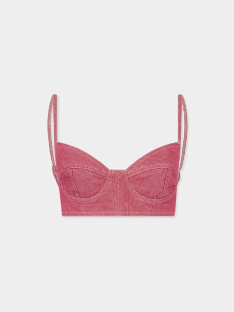 DSQUARED2 OXFORD DENIM TIKI BRA