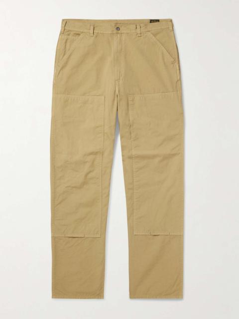 orSlow Double Knee Straight-Leg Cotton Trousers