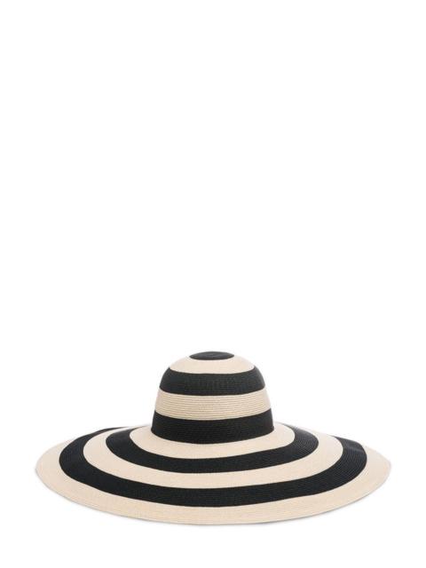 EUGENIA KIM Sunny Wide Stripe Brim Hat