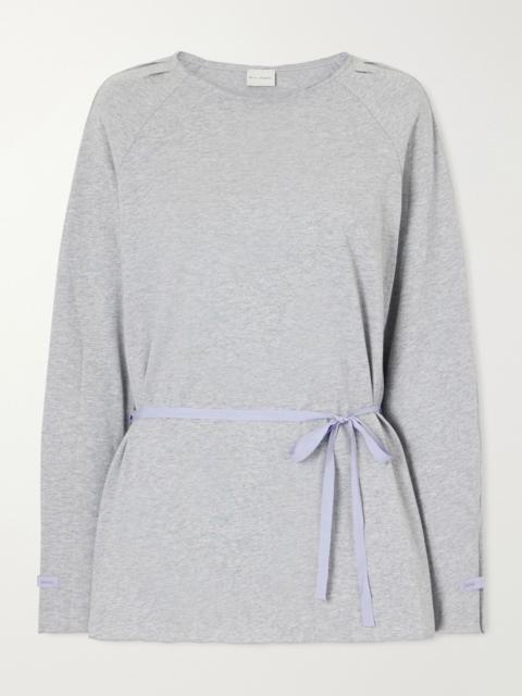 DEIJI STUDIOS Wided organic-cotton jersey T-shirt Gray