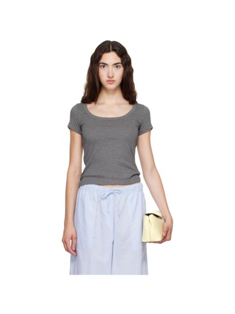 FLORE FLORE SSENSE Exclusive Gray Lulu Baby T-shirt
