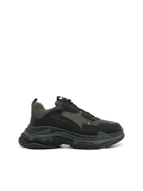 Triple S panelled chunky sneakers