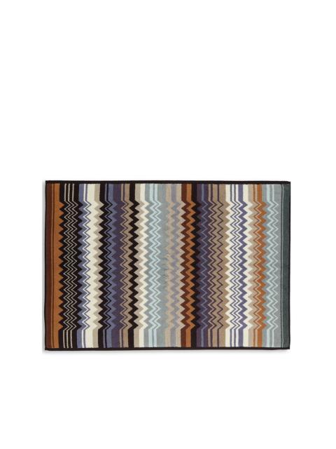 Missoni Giacomo zig-zag bath mat