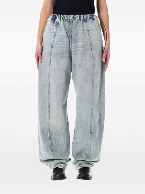 HAIKURE elastic-waistband jeans