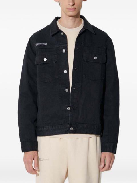 PANGAIA buttoned denim jacket