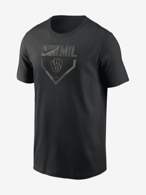 Milwaukee Brewers Camo Nike Men's MLB T-Shirt