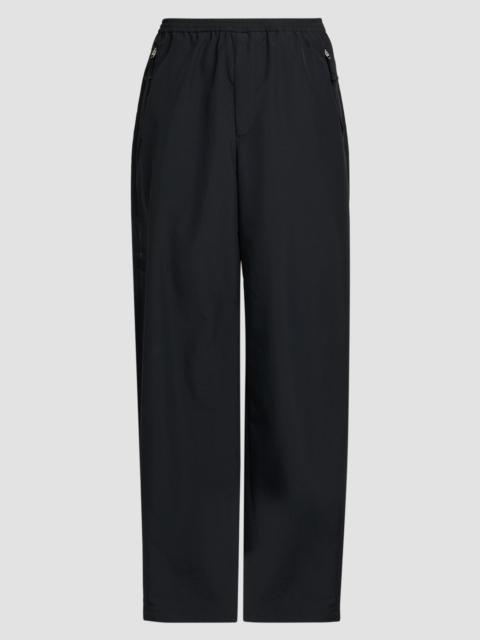 Jil Sander Men's Wide-Leg Pull-On Tech Trousers - Black