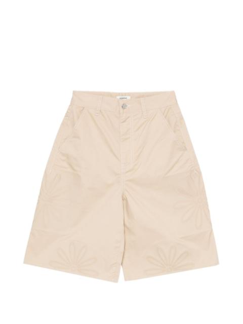 Sandro floral-detailed shorts