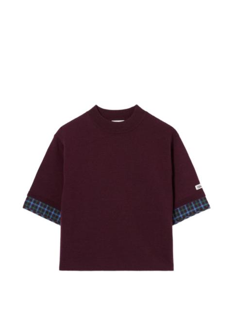 Claudie Pierlot Knitted funnel neck jumper