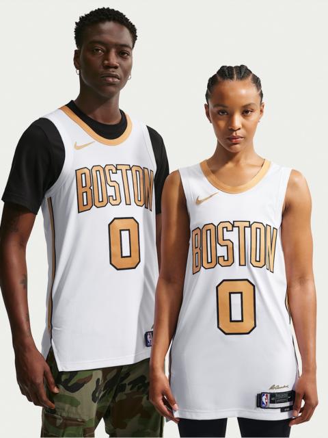 Nike Jayson Tatum Boston Celtics City Edition Men's Nike Dri-FIT ADV NBA Authentic Jersey