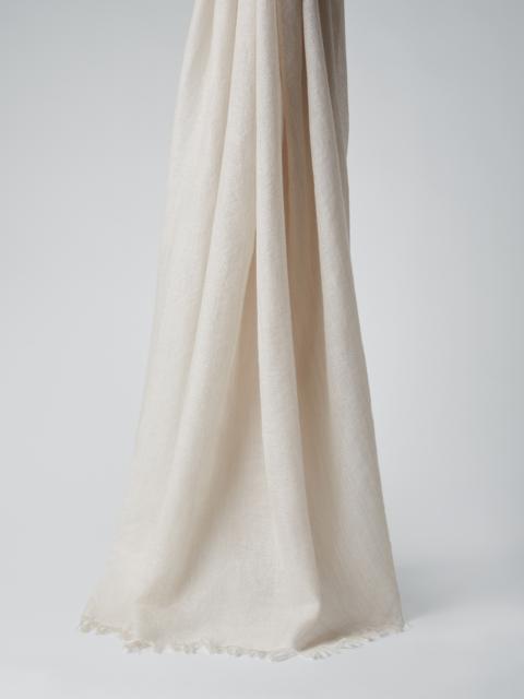 Brunello Cucinelli Cashmere and silk scarf