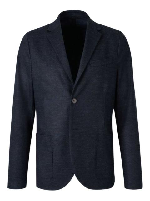 Harris Wharf London single-button patch-pocket blazer