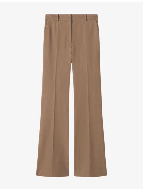 JOSEPH Tafira Gabardine Stretch-Woven Trousers
