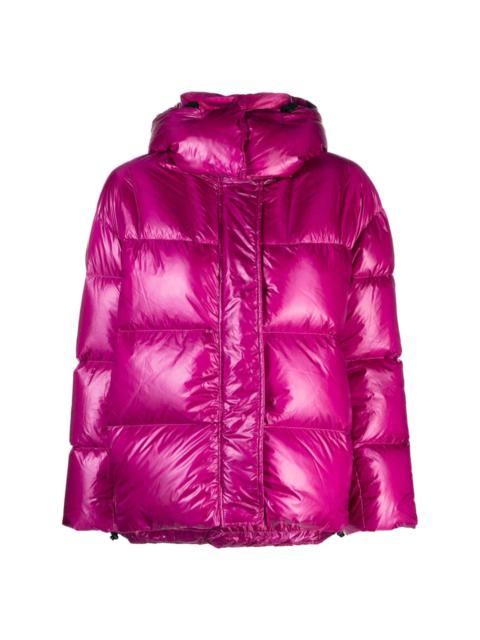 detachable-hood padded jacket