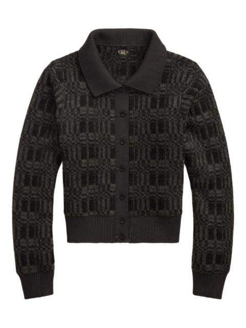 RRL by Ralph Lauren patterned button-up cardigan