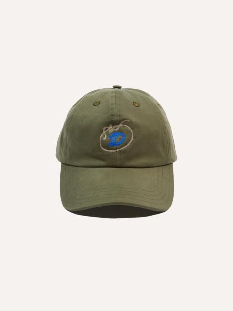 Drake's ‘D’ Lasso Emblem Cotton Twill Baseball Cap