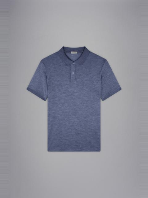 Paul & Shark COTTON AND SILK POLO SHIRT