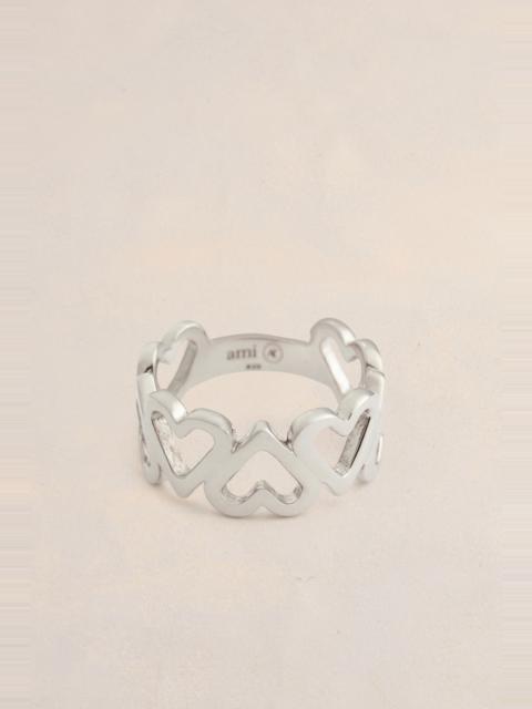 Upside Down Hearts Ring