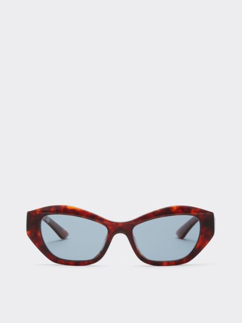 Ferrari Ferrari sunglasses in  Havana redacetate  with blue polarized lenses