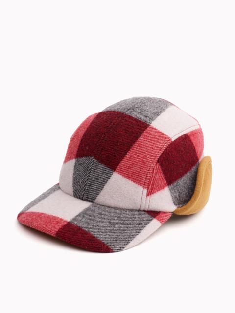 rag & bone PLAID PILOT CAP