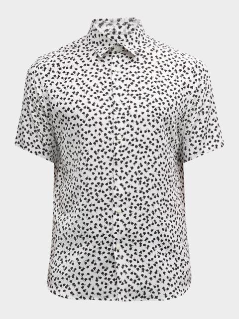 Theory Men's Irving Floral Sport Shirt