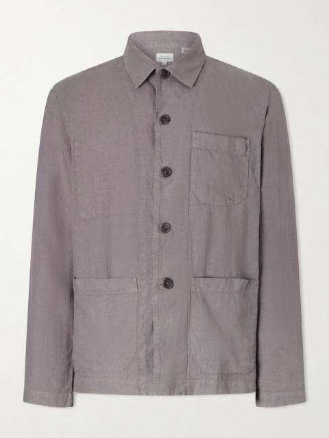 Hartford Perry Linen and Cotton-Blend Woven Jacket