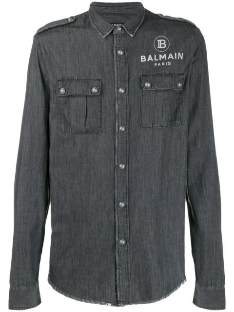 Balmain logo shirt