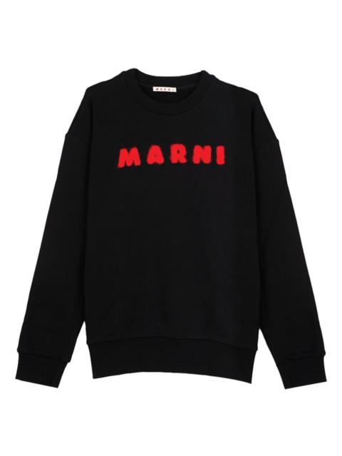 Marni logo-embroidered sweatshirt