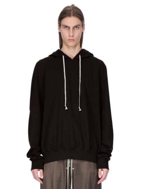 Rick Owens Organic Cotton-Jersey Hoodie Black
