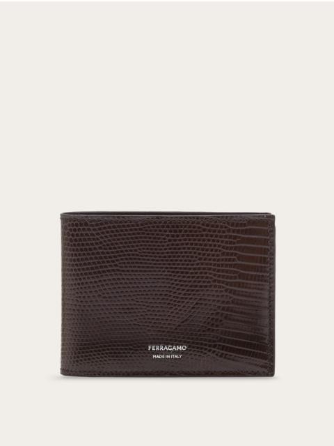 Eel skin wallet