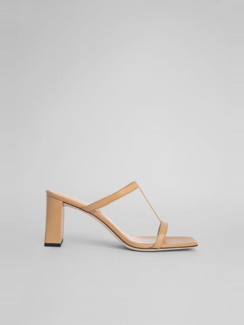 BY FAR Chloe Nude Leather