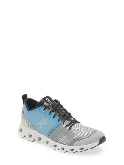 Cloud X Shift Running Shoe in Niagara/White