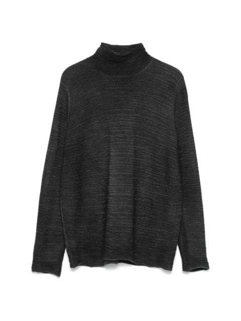 ribbed sweater