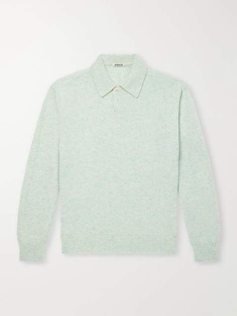 AURALEE Cashmere Polo Sweater