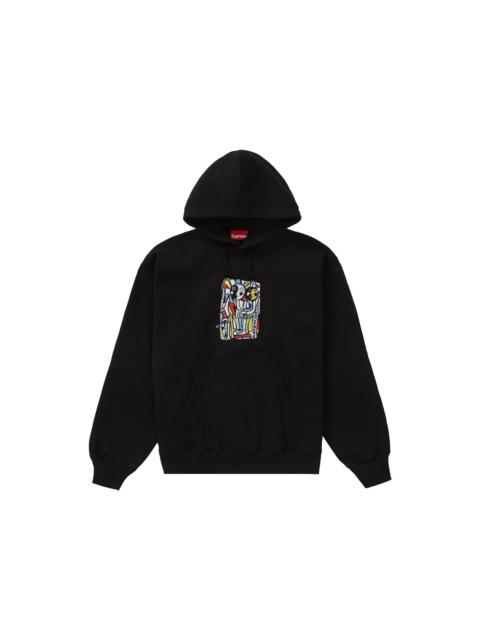 Supreme Supreme Neil Blender Mosaic Hooded Sweatshirt Black