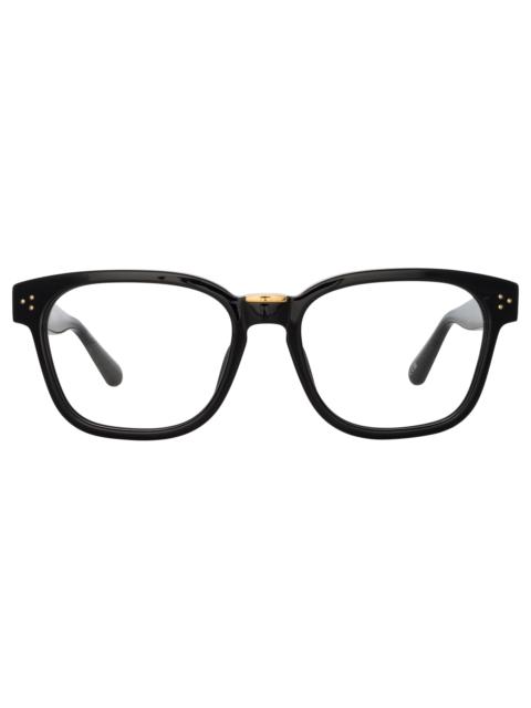 STEFFEN OPTICAL D-FRAME IN BLACK