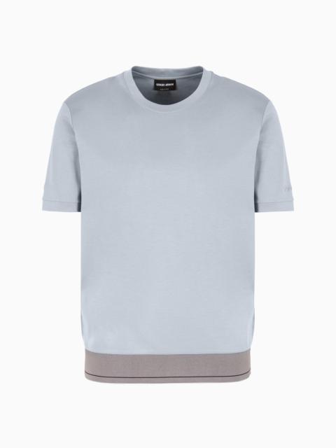 GIORGIO ARMANI ASV organic cotton interlock crew-neck T-shirt